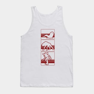 Demogorgon Evolution Stranger Things Tank Top